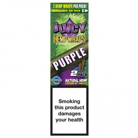 Juicy enveloppes de chanvre violet