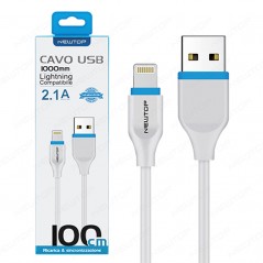 NewTop كابل الطاقة USB - البرق 1 طن متري