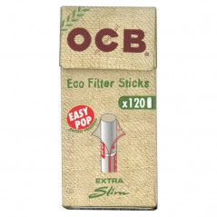 Ocb 120 extra schlanke Bio-Hanffilter im Stroh