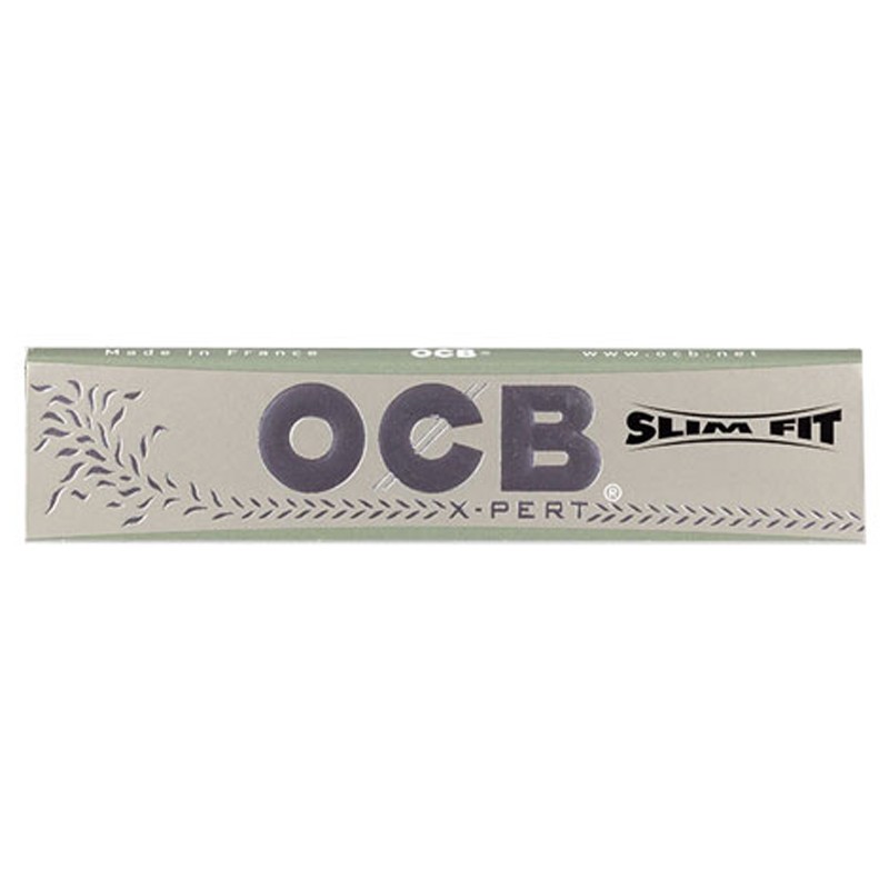 Ocb 32 cartine lunghe slim x-pert silver