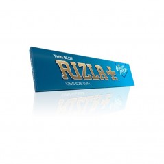 Rizla 32 cartes longues slim bleu