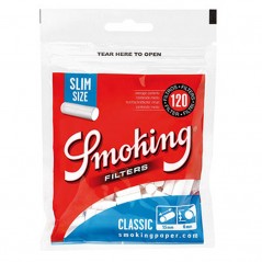 Smoking 120 filtres à enveloppe mince