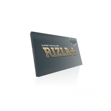 Rizla 100 cartes courtes double vitre argent
