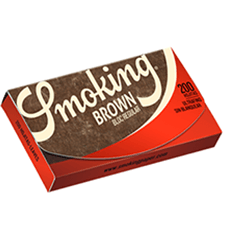 Smoking 120 Cartine doppia finestra Brown